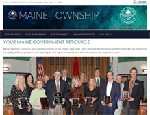 Tablet Screenshot of mainetown.com